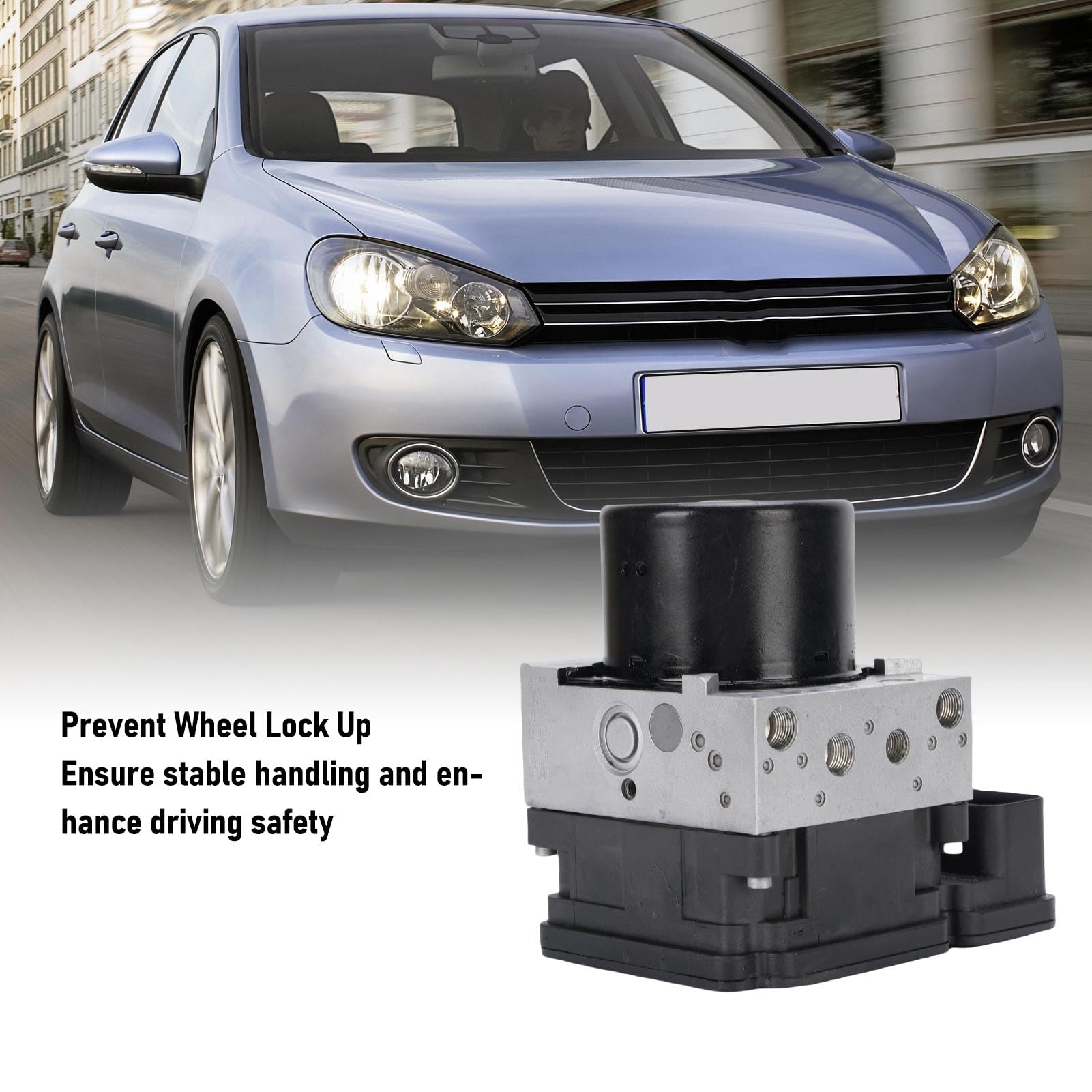 Tbest Módulo de Control ABS Unidad de Control de Bloque Hidráulico para Seat Altea XL Toledo 2008-2012