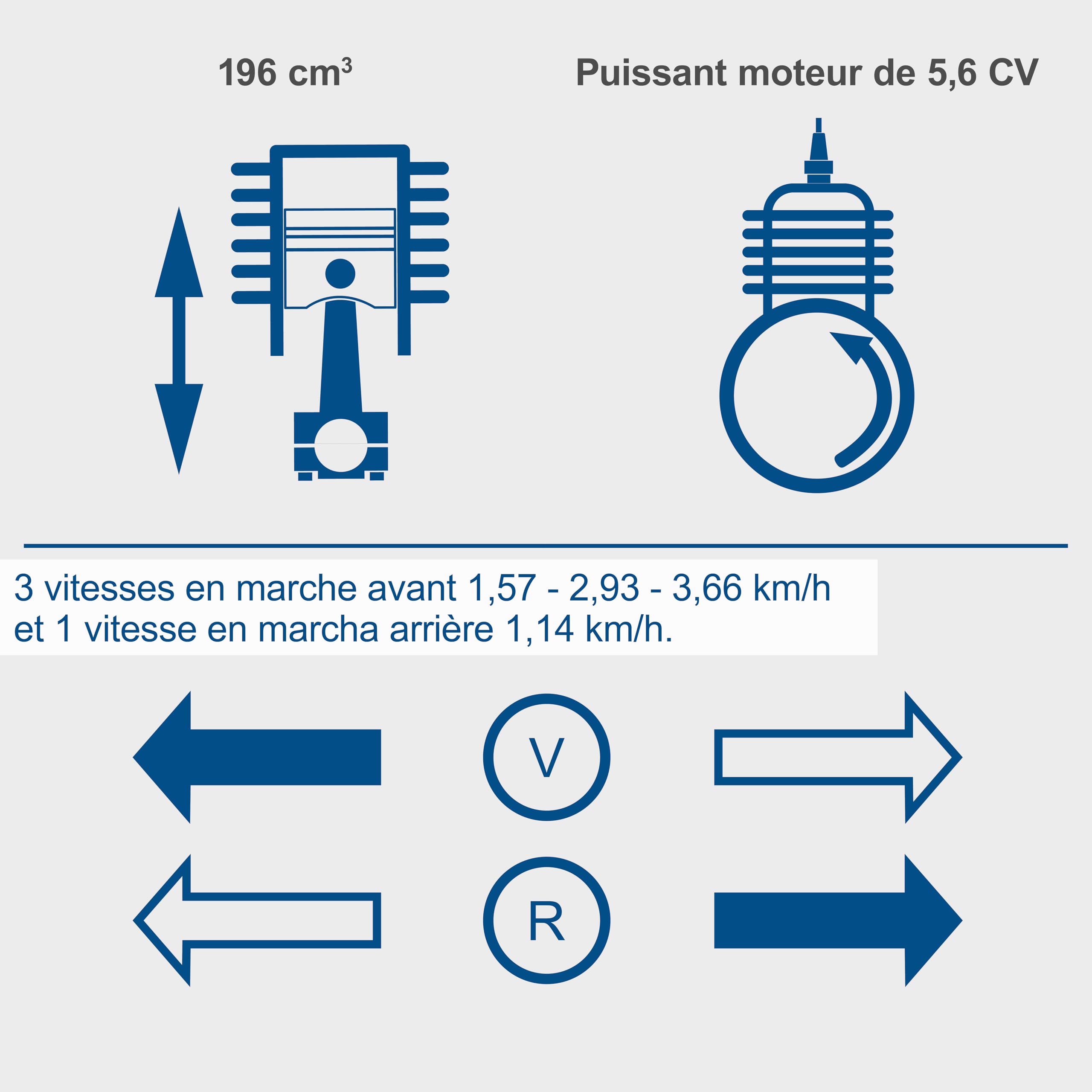 Scheppach Dumper - Benne motorisée Thermique sur chenilles DP4500