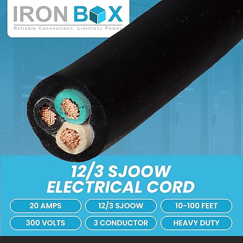 Miniatura 2 de Cable a granel SJOOW 123 - 25 pies de 123 AWG - Iron Box # IBX-4045-25