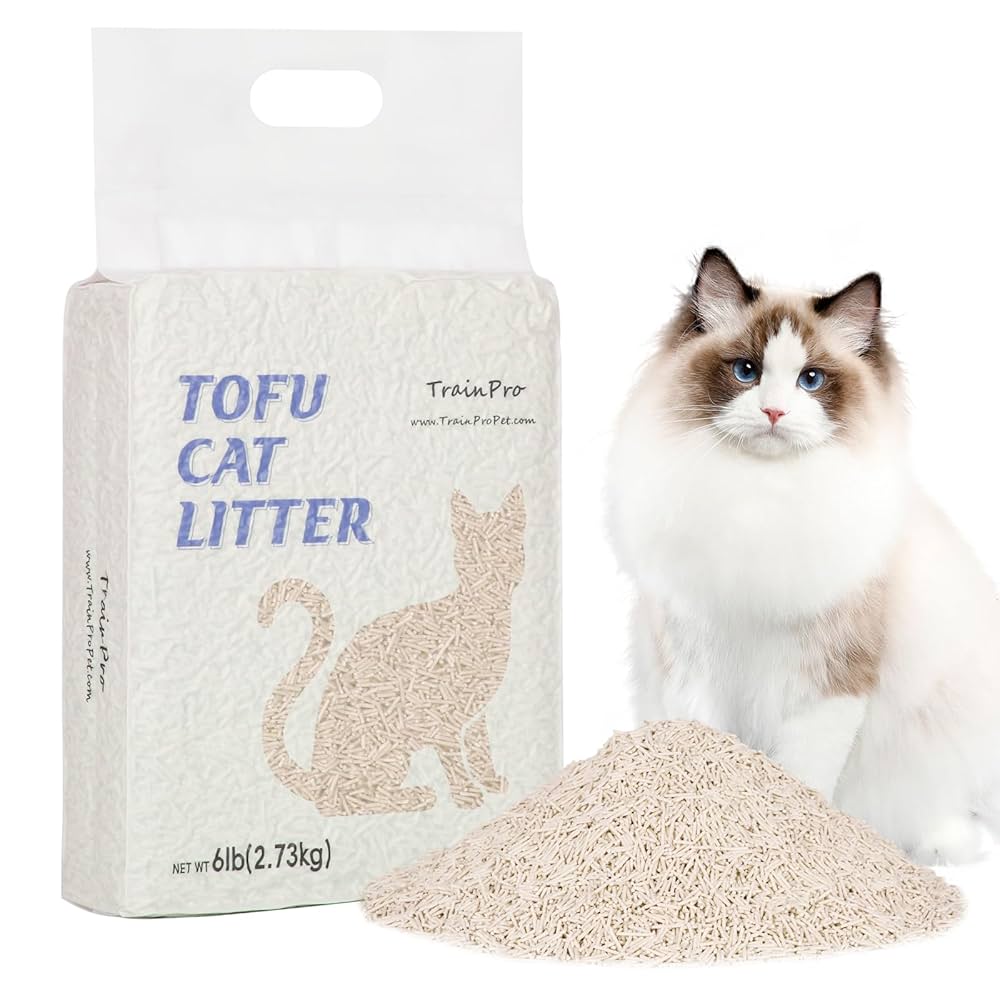 Premium Clumping Tofu Cat Litter Dust-Free Kitty Litter Cat Odor Control  Easy Cleaning Low Tracking All Natural Cat Litter Flushable Kitty Litter  Original Flavor Litter 6 lbs (Original) : Amazon.ca: Pet Supplies