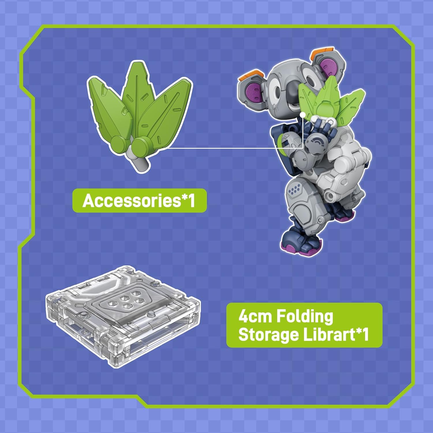 BEASTBOX BB-67 Dummy Deformation Toys Action Figure, Converting Toys in Mecha and Cube, Perfect Birthday Party Gift for Teens and Adults, Based on Koala.