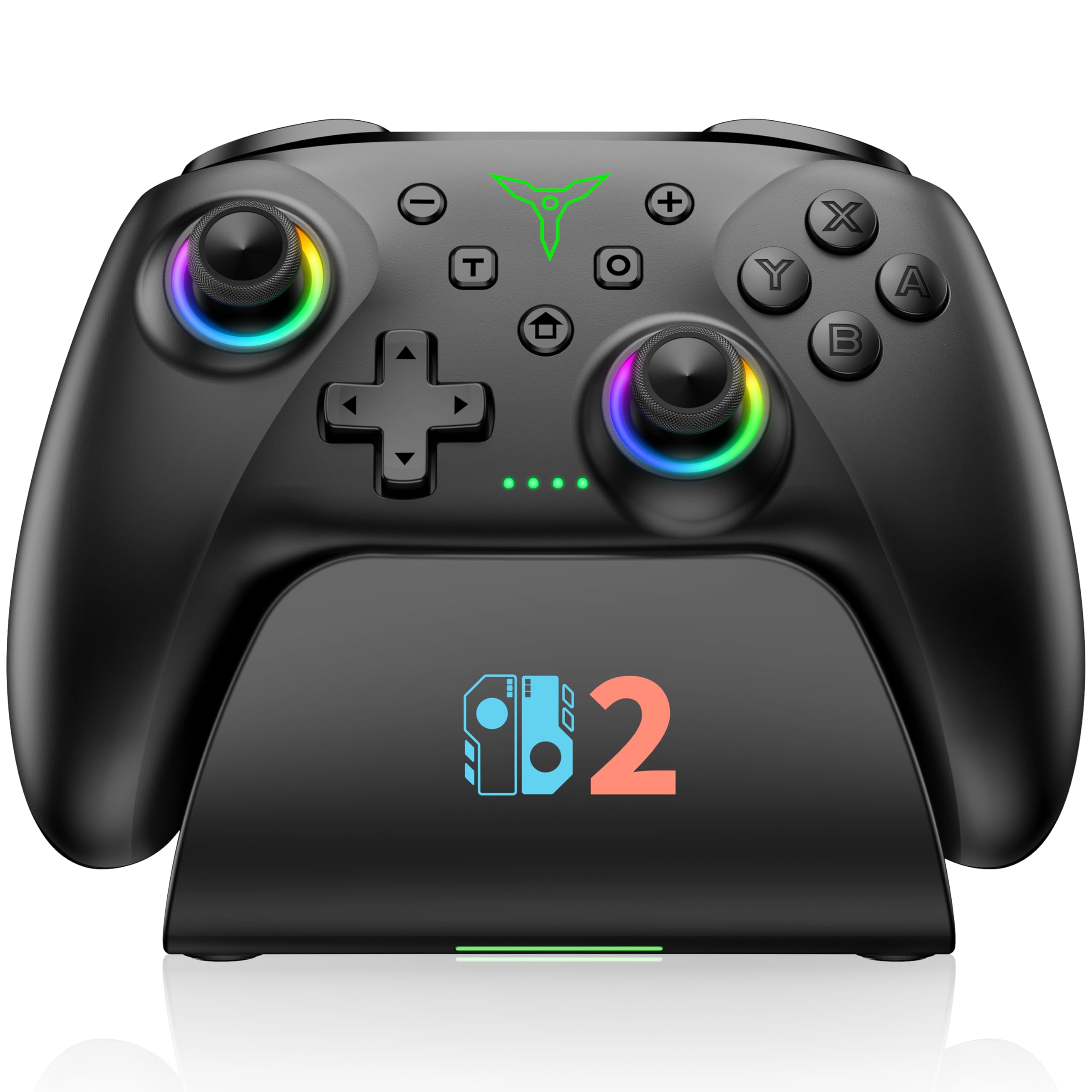 Amazon.co.jp: Switch 2 コントローラー 充電ベース搭載 Switch1/2対応