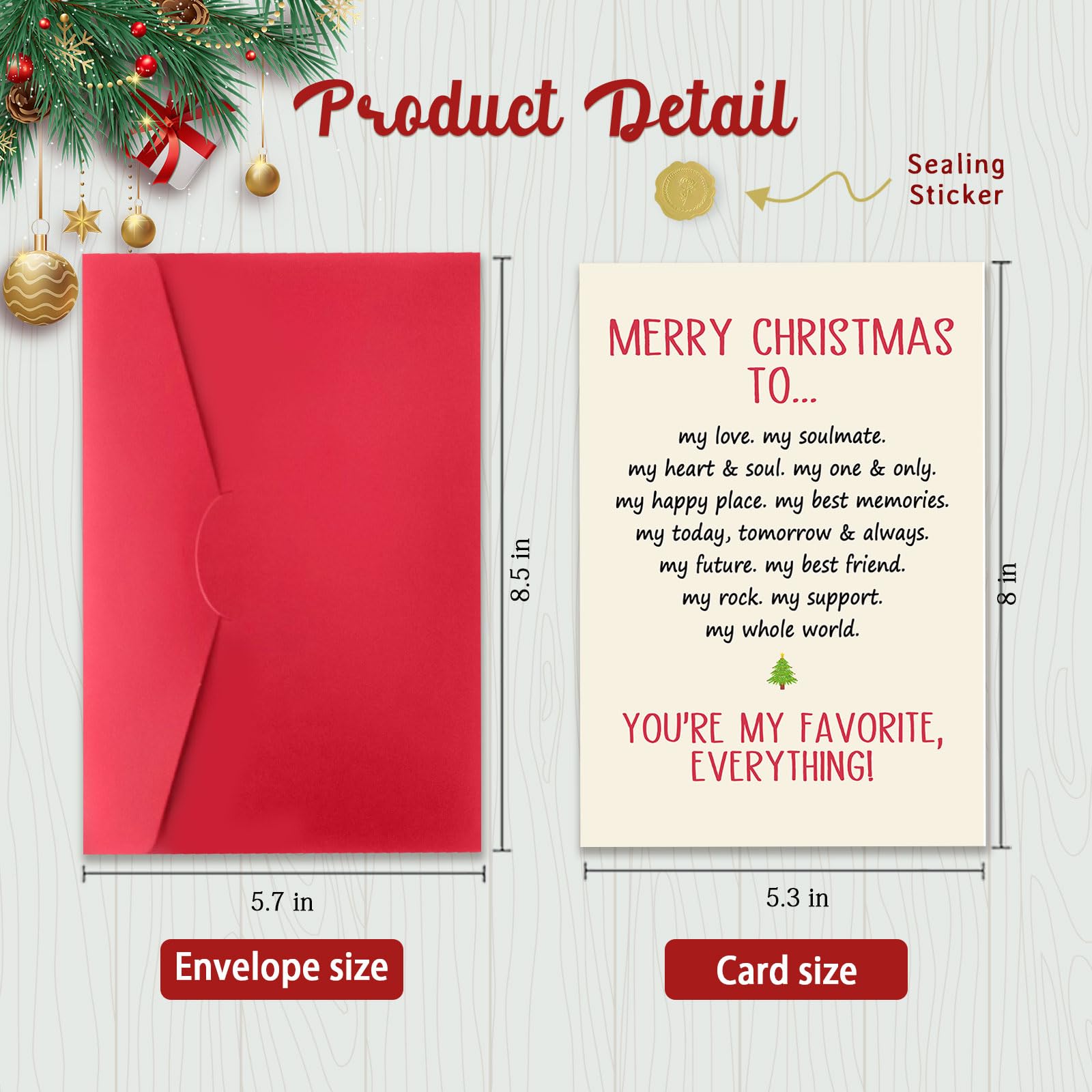 Beixian BX-Tarjeta de Navidad-048