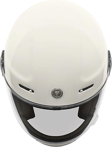 Miniatura 2 de TORC - Casco T1 de cara completa para motocicleta, fibra de vidrio, aprobado por DOT y ECE, estilo retro