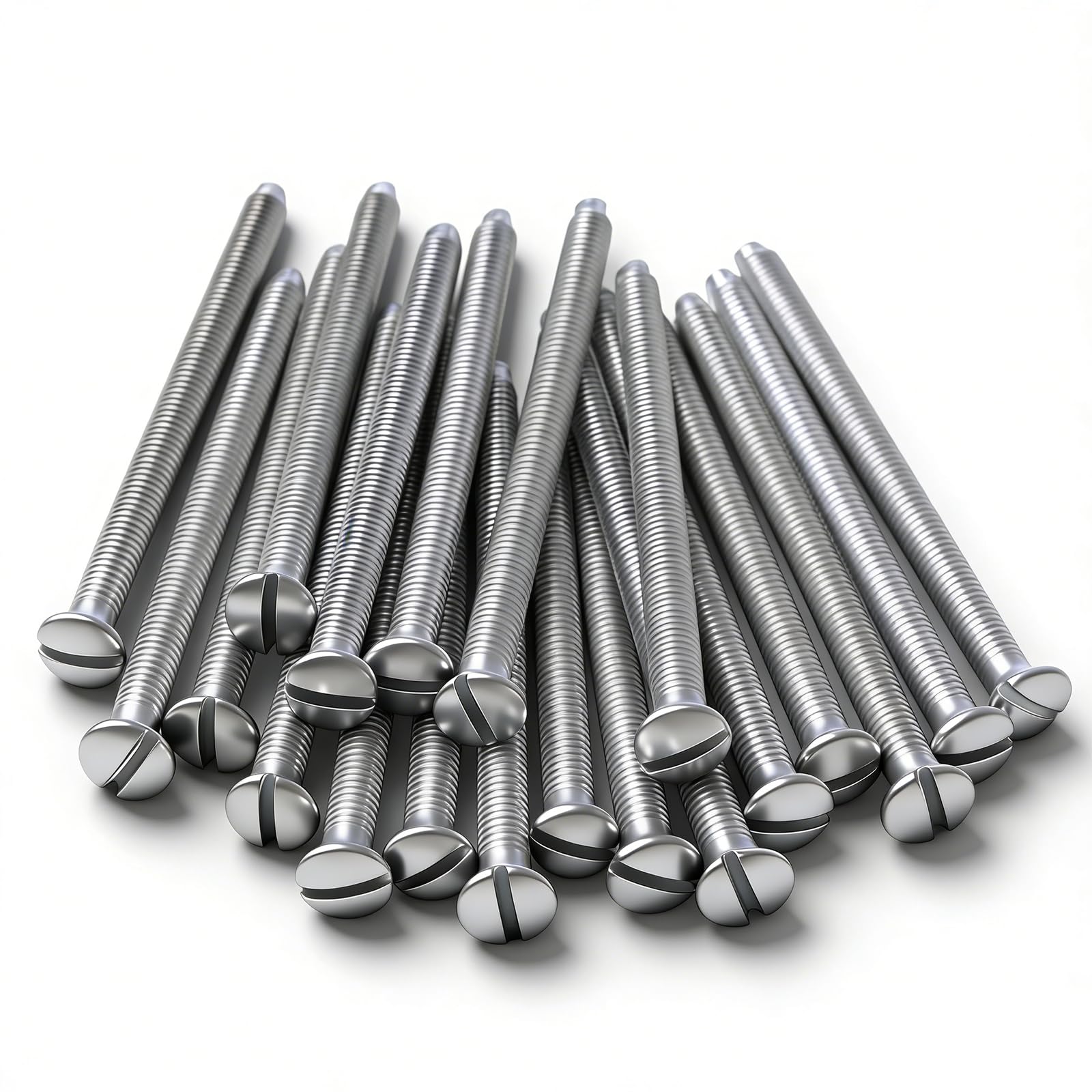 40Pcs Mixed M3.5 Socket Screws, 75mm Long Electrical Machine Screws, Ideal for Light Switch and Plug Socket Installation, Replacing Screws, Wall Socket Fixings, Electrical DIY