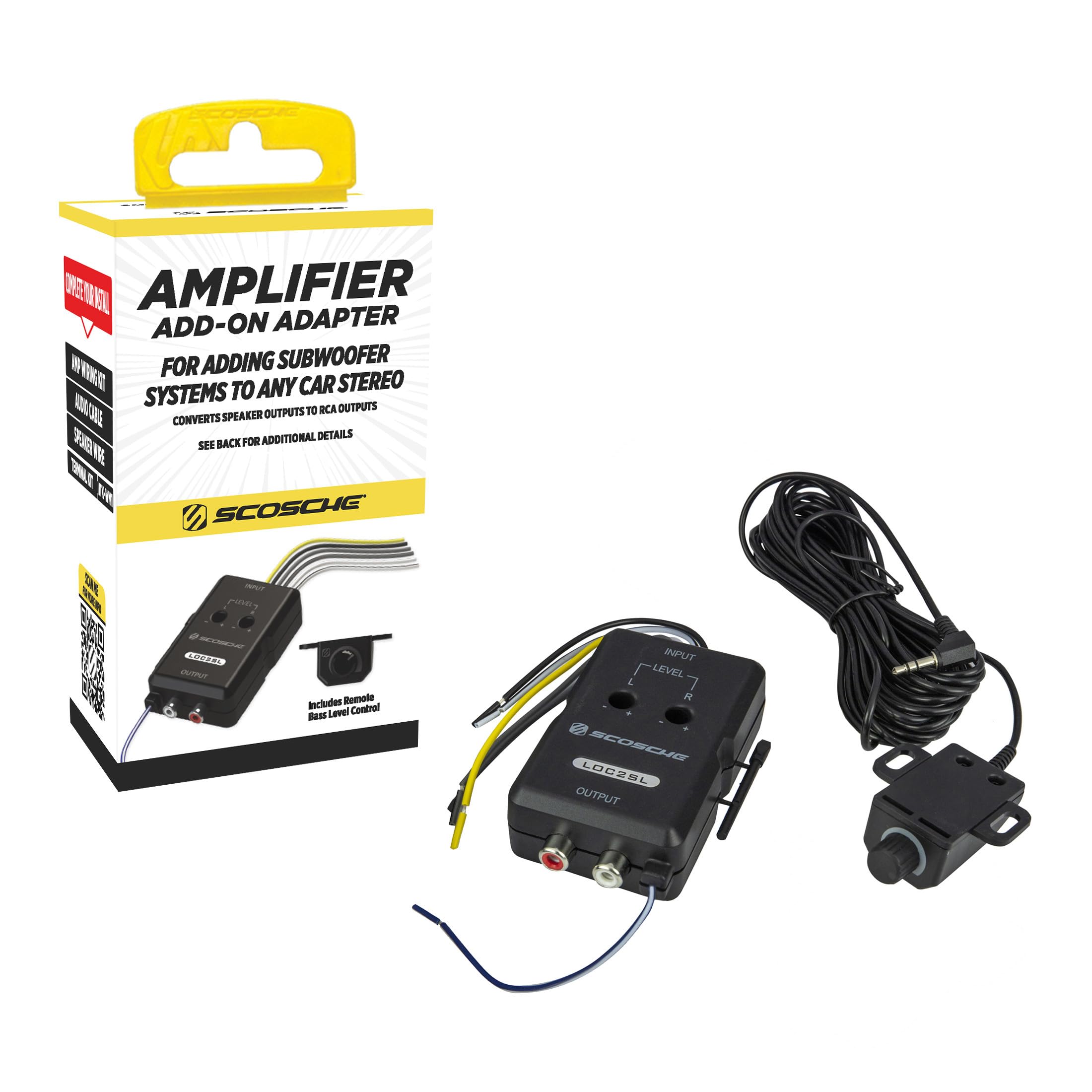 Scosche LOC2SL Line Output Converter 2-Channel