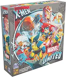 Galápagos, Marvel United: X-Men, Jogo de Tabuleiro para Amigos, 1 a 5 jogadores, 40 minutos por partida