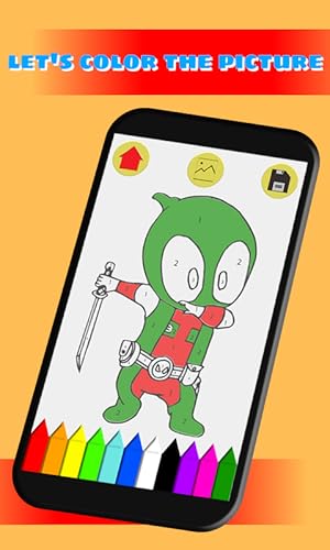 Amazing Coloring Book By Numbers For Kids And Toddlers Themed Hero