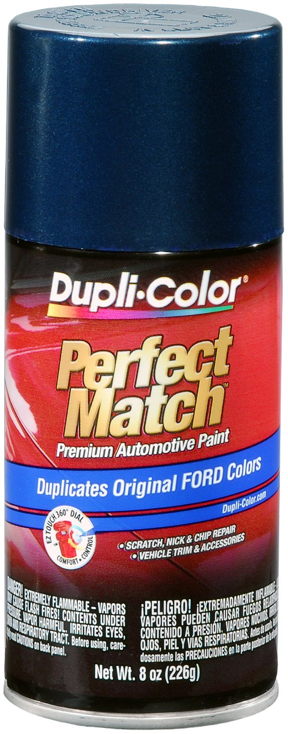 Dupli-Color (EBFM01877-6 PK) Dark Blue Metallic Ford Exact-Match Automotive Paint - 8 oz. Aerosol, (Case of 6)