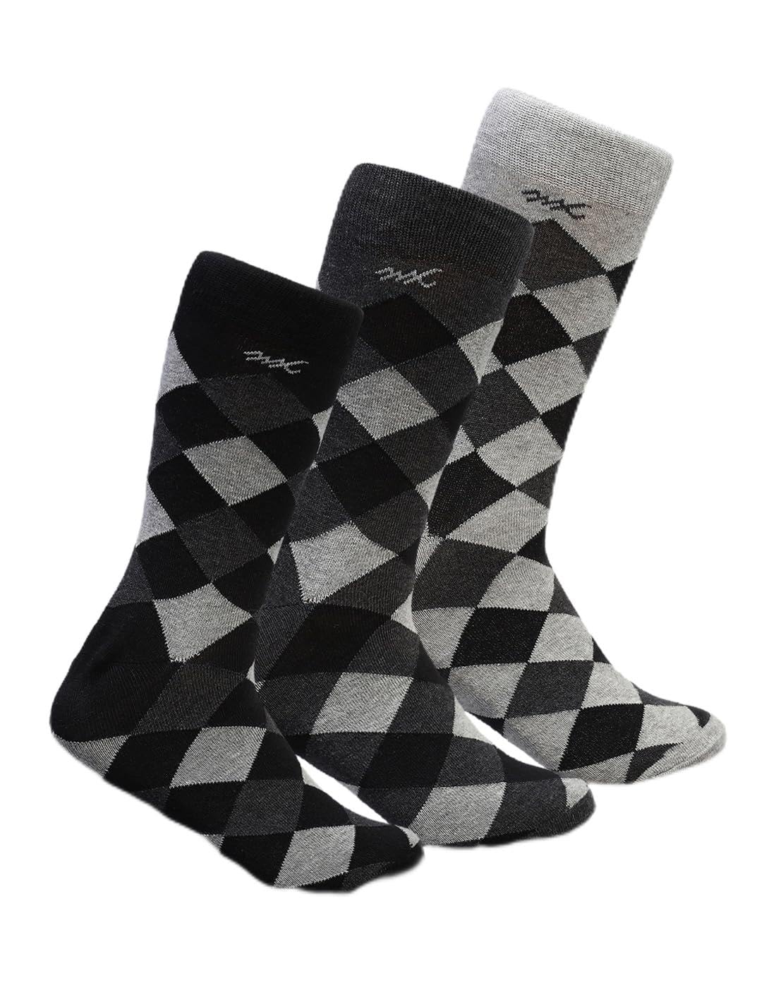 Men's Full Length Cotton Socks with Stay Fresh Treatment SOCKS3C-image-34
