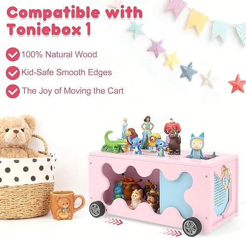 Miniatura 5 de Carrito de cofre del tesoro para estante organizador de caja Tonies