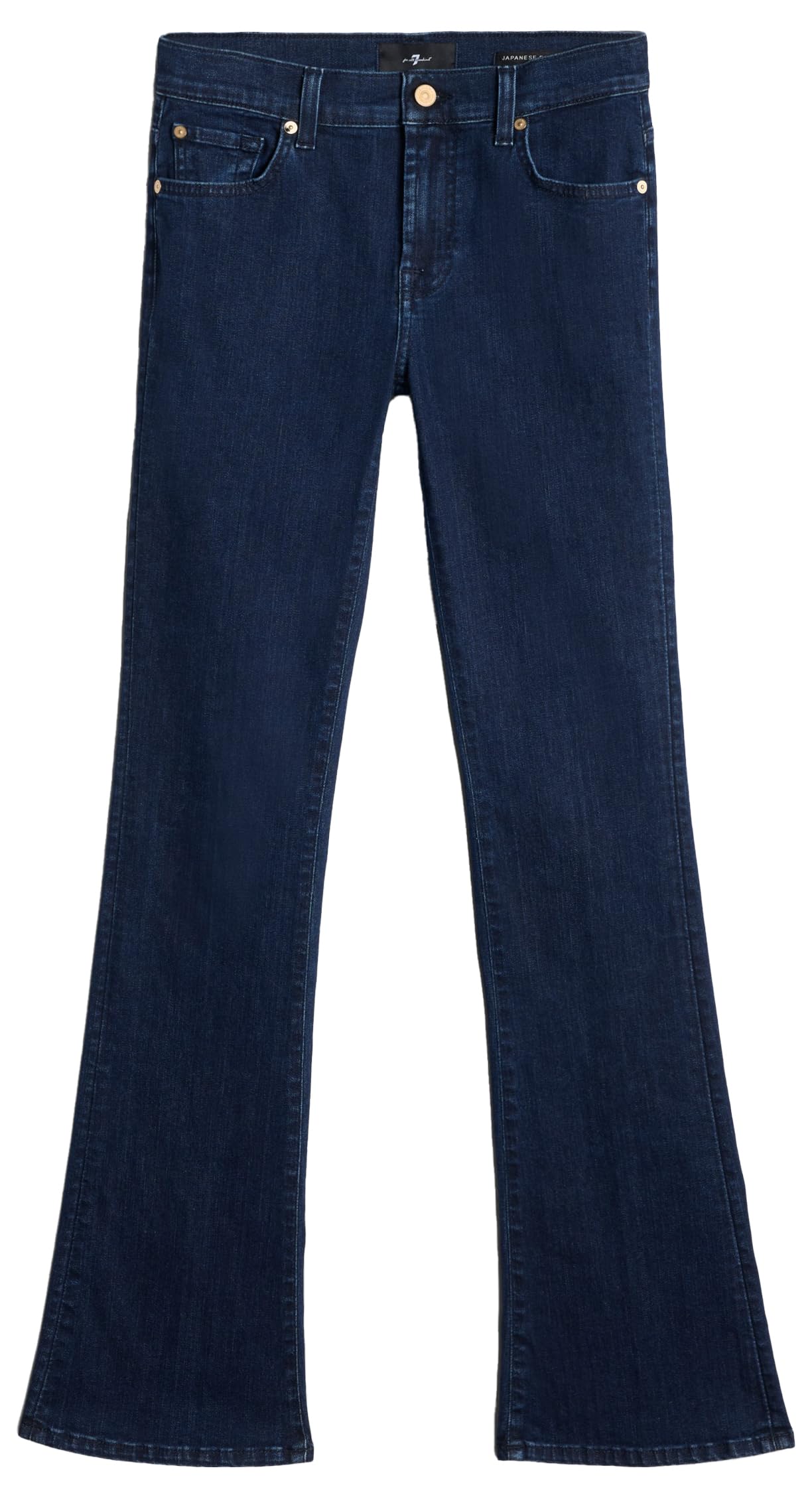 7 For All Mankind Slim Illusion Bootcut Fit Jeans - Dark Wash