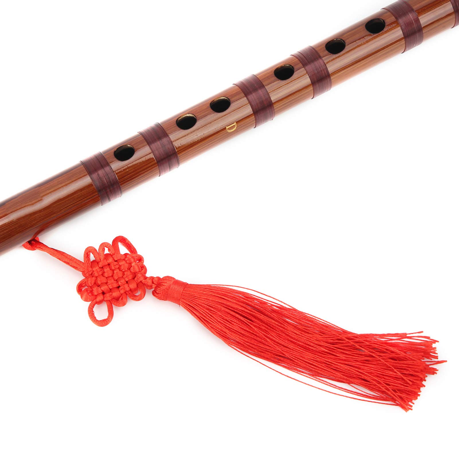 Flûte en bambou, ZD-02 Flûte en bambou Belle généreuse avec des poèmes de style chinois pour une performance en plein air pour l'examen de qualité