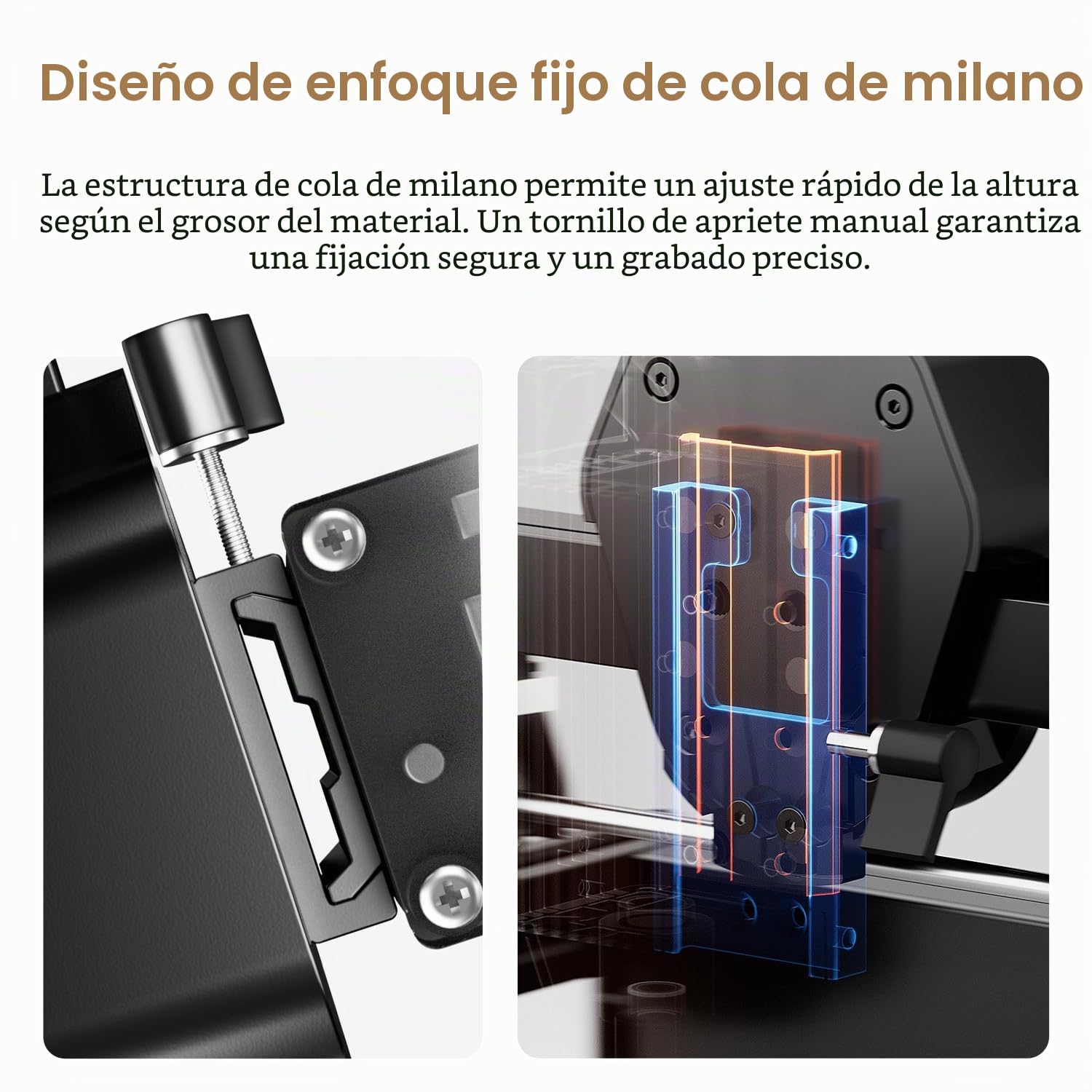 LONGER Ray5 miniS Grabador y Cortador Láser, CNC 10W Clase 1 con Carcasa de Seguridad, WiFi, Parada de Emergencia, para Madera, Metal, Acrílico y Cuero, Área de Trabajo de 130 × 120 mm