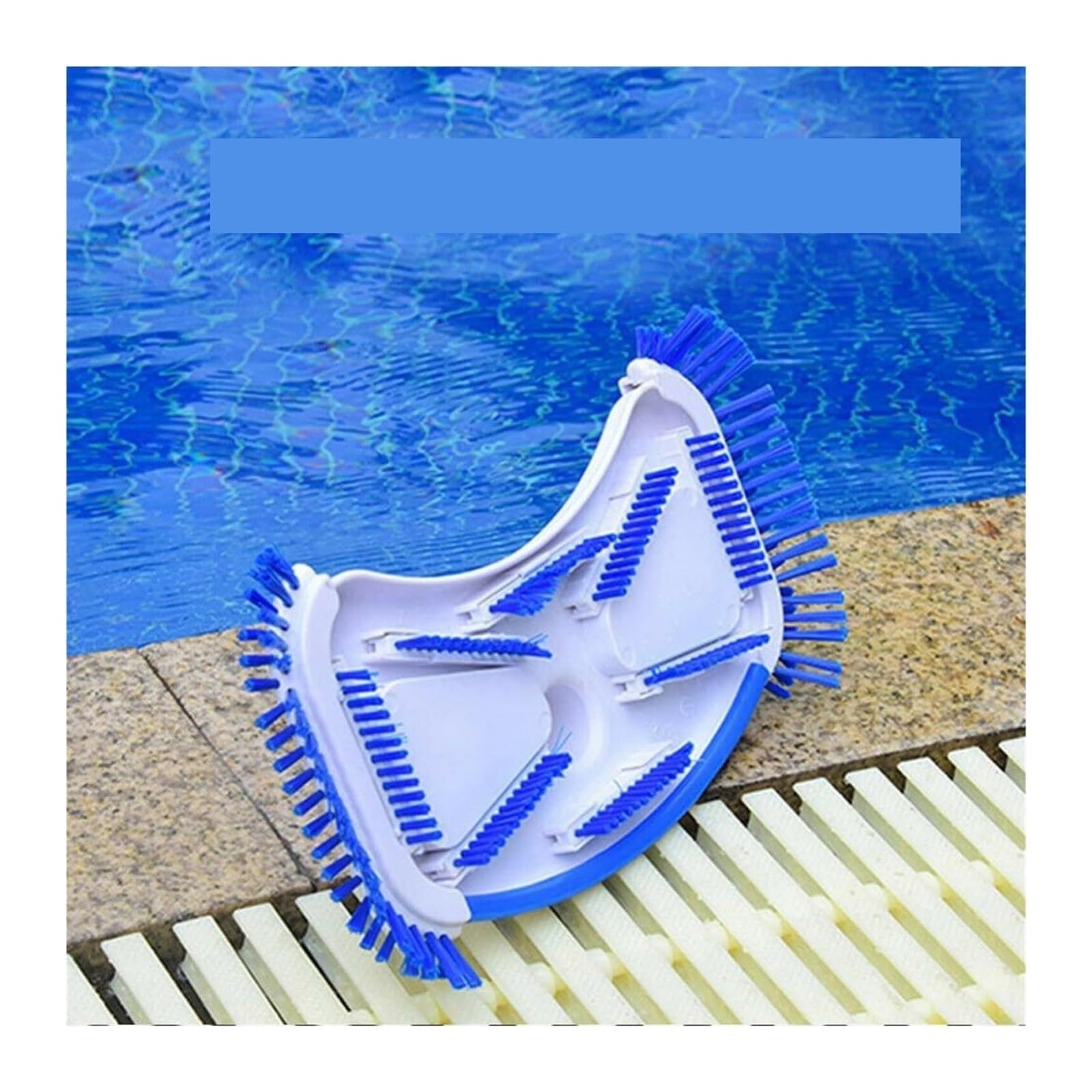 Pulitore robotico per Piscine Senza Fili Aspirapolvere per Piscina Testa di Aspirazione Curva Risparmio Manodopera Spa Bath Hotel Doccia Spazzola per Pulizia Strumenti per Piscina