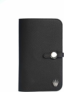 DIONİS SİYAH HAKİKİ DERİ TELEFON CÜZDANI VE KARTLIK