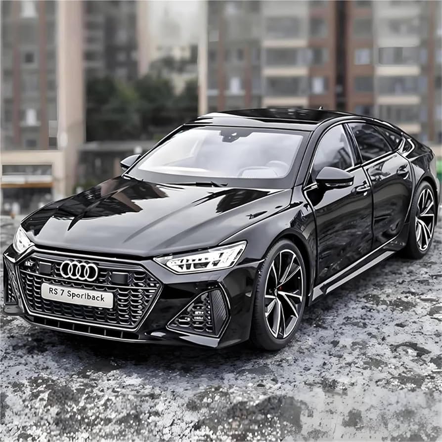 Amazon.com: LOGVBCFM Finished Model Car Alloy 1:18 Audi RS7