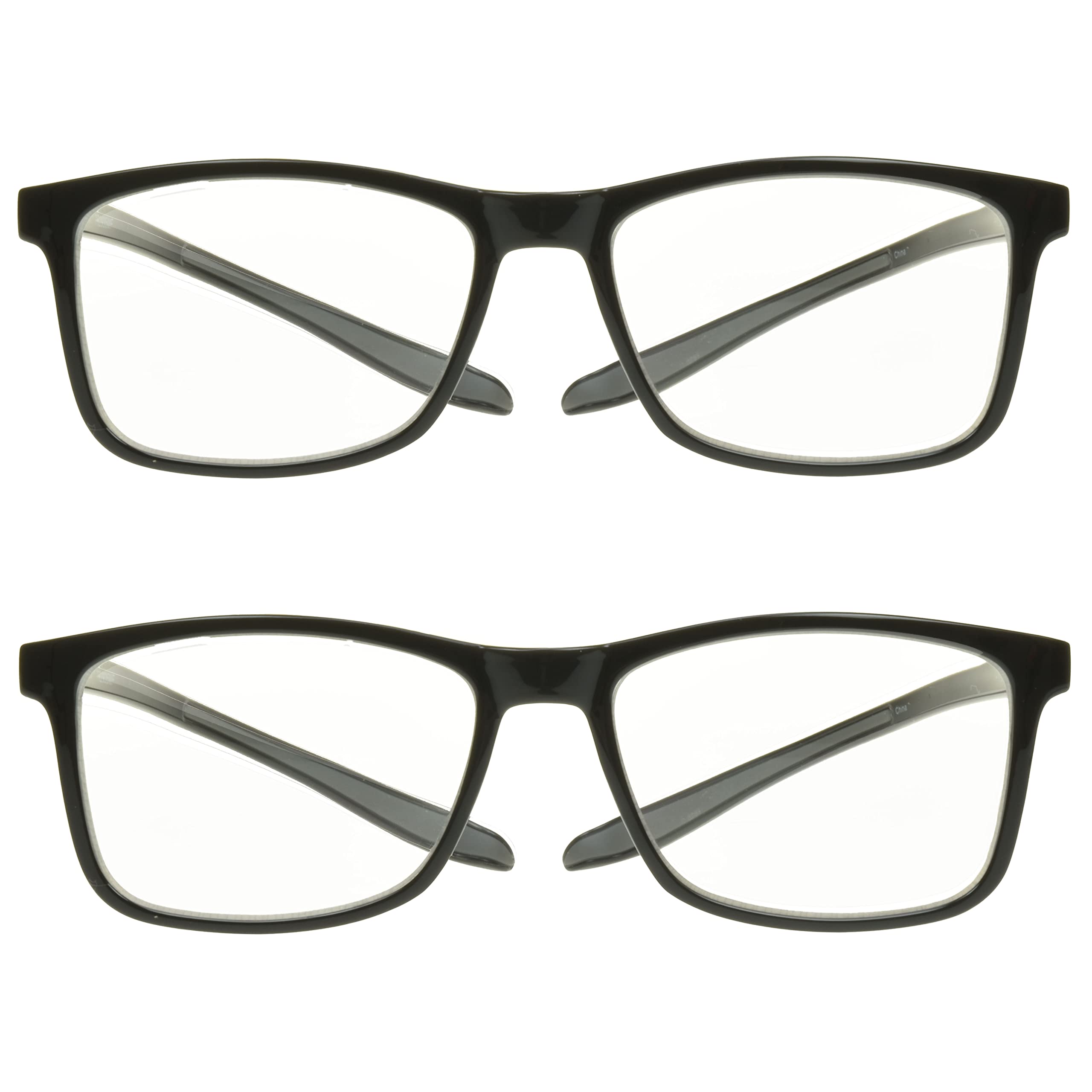proSPORT Multifocal Progressive 3 Magnifications in 1 Lens No Line Computer Gaming Reading Glasses for Men &amp; Women