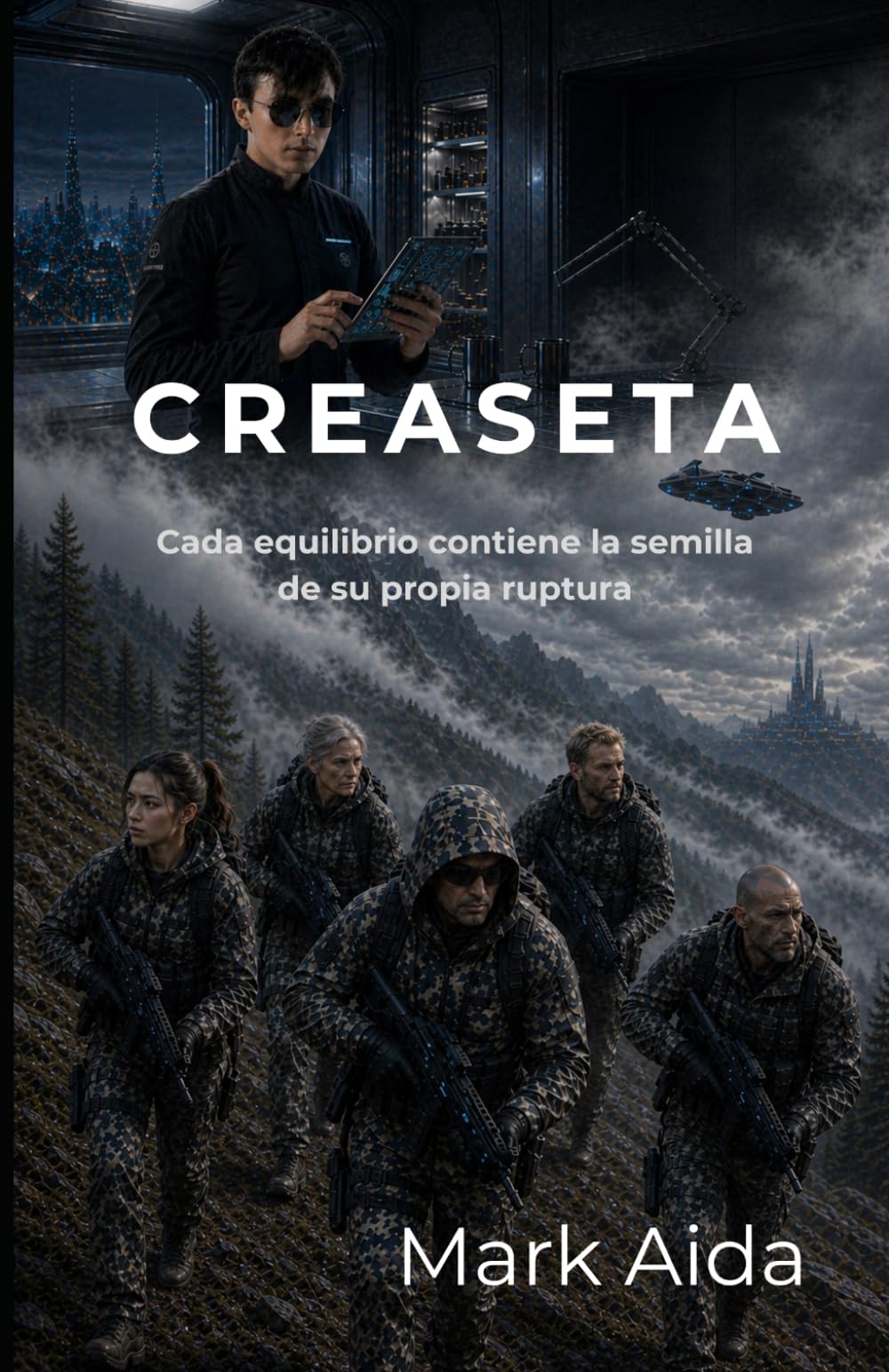 CREASETA: Novela noir de ciencia ficción sobre poder, biotecnología y control