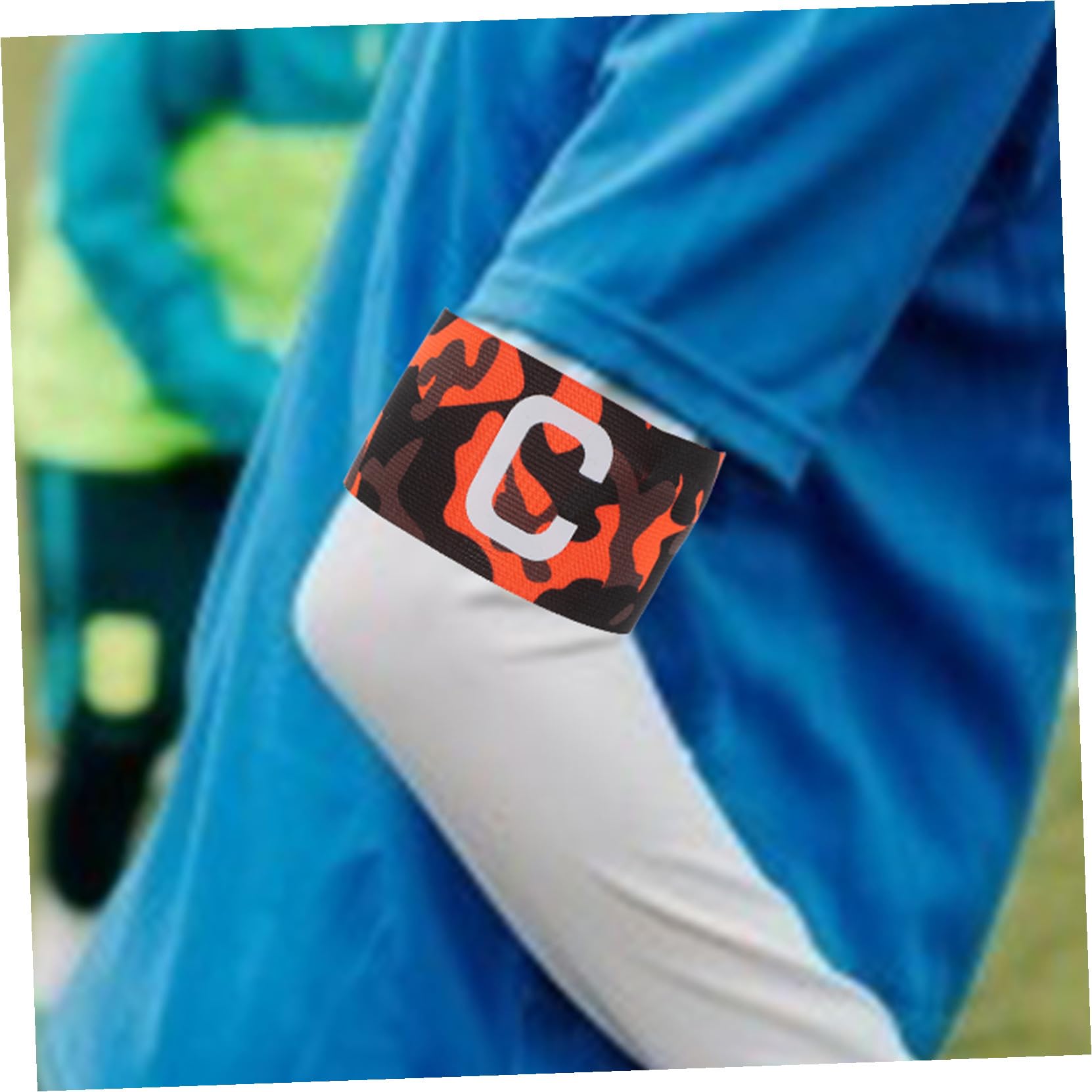 ibasenice De Accesorios De Fútbol Brazaletes Banda para El Sudor Brazaletes Fútbol Fútbol De Elástico Protector De Manga Equipo De
