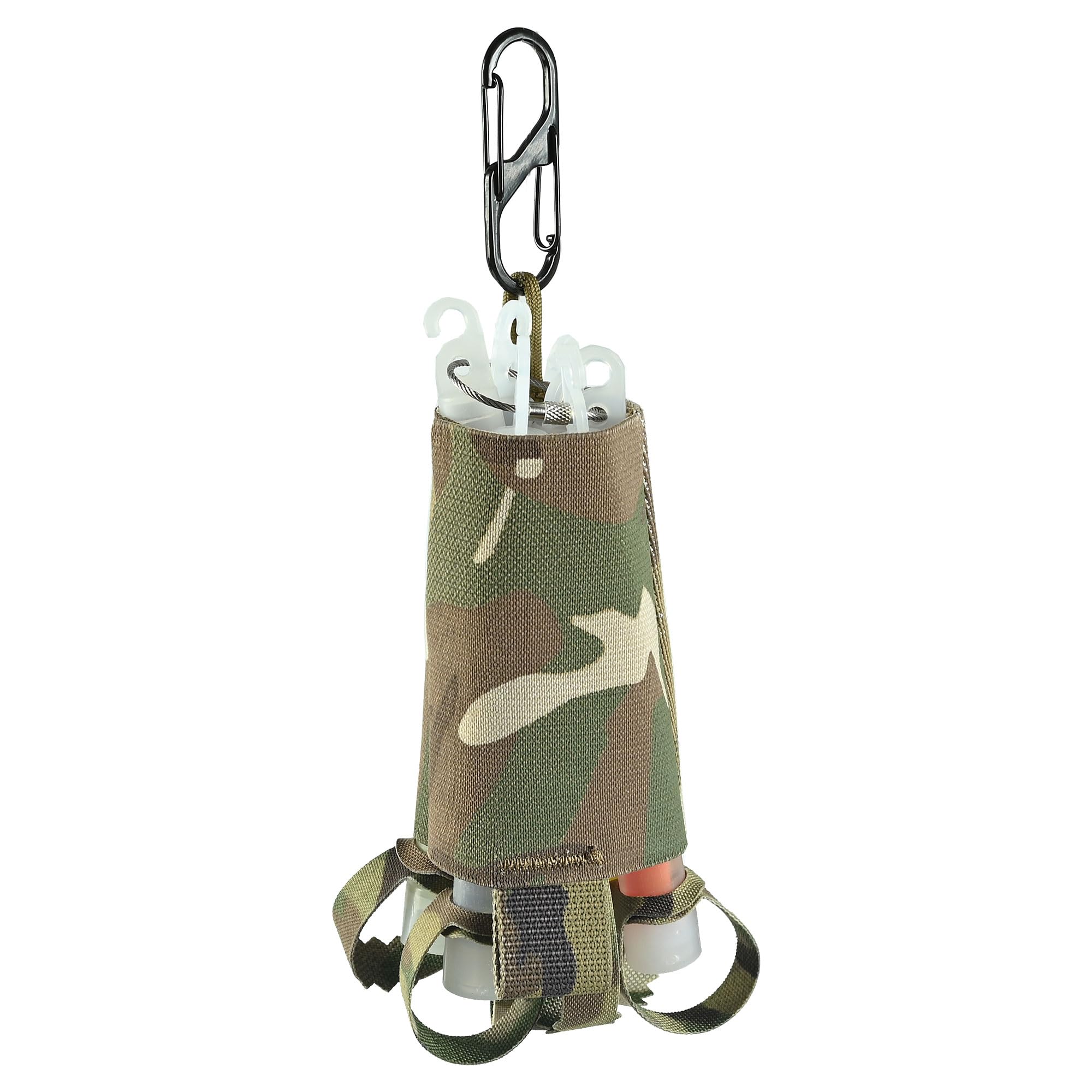 SABADO Tactical Chem Lights with Holders and Carabiner Clip, 6 Ultra Bright Glow Sticks with 12 Hour Duration for Camping Fishing and Hunting-picture-23