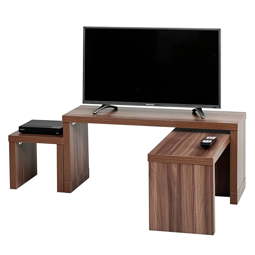 ブラウン 木製 ネストテーブル　90cm ネストテーブル RattanMix／BR テーブル 円形 木製 オーク 無垢