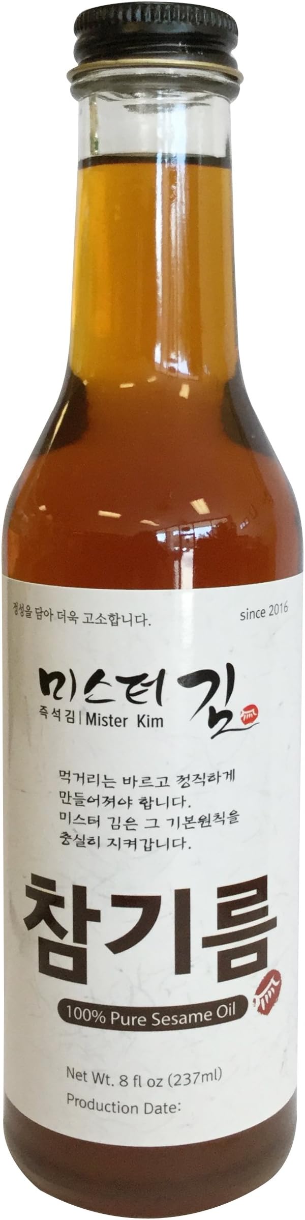 Korean Traditional 100% Seseme Oil (참기름)
