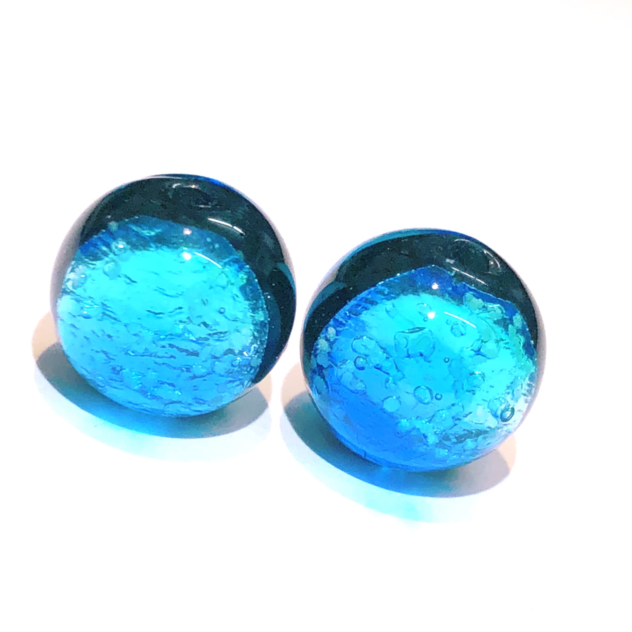 Amazon.co.jp: タケトミブルー 8mm 10個 蓄光 ホタルガラス