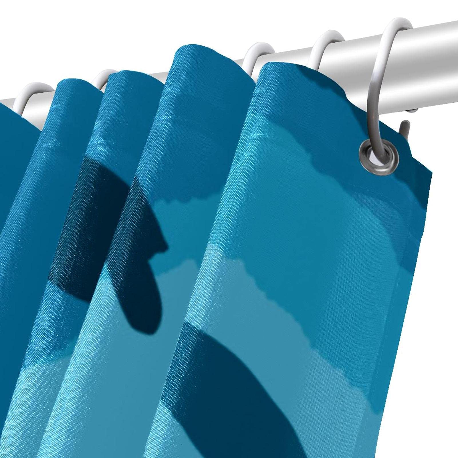 Tenda Doccia Con Tartaruga Marina 180x180 Cm – Impermeabile, Con Ganci, Arredamento Bagno Oceanico