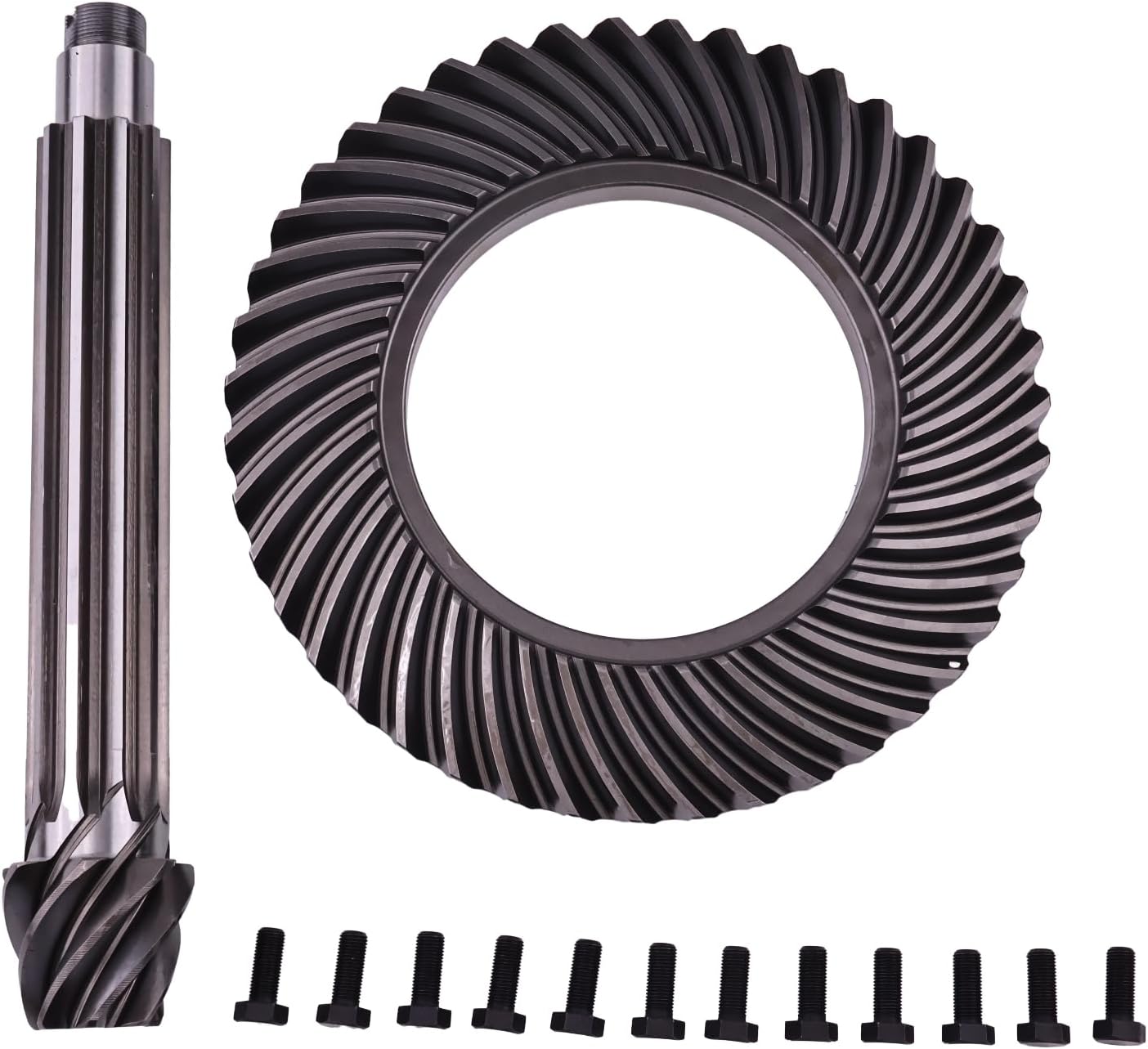 New Ring & Pinion Gear Set A51980 A168547-A A168547 A168180 Compatible With Case Loader 480C 480D 480LL 580C 580D 580SD