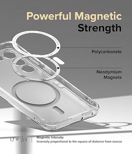 Miniatura 6 de Ringke Fusion Magnetic [compatible con MagSafe] Funda diseñada para Samsung Galaxy S23 Plus 5G, antihuellas, resistente a los arañazos, a prueba de