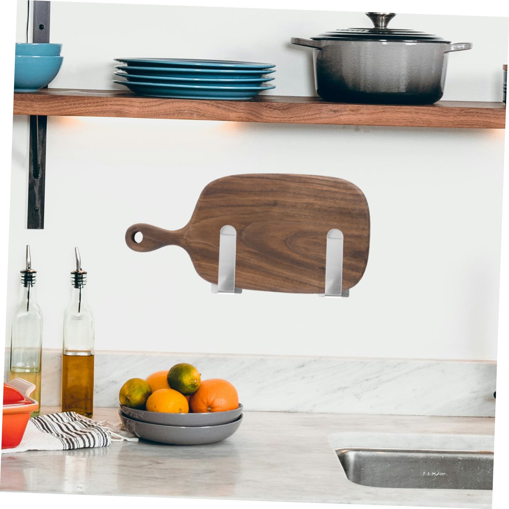2paia Organizer Inossidabile Per Coperchi e Taglieri Per Utensili Design Stabile e