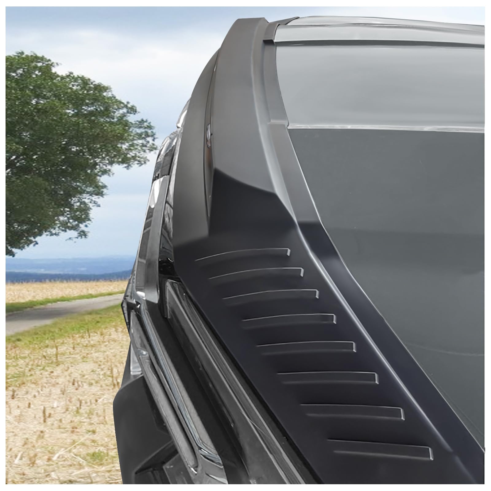 Protezione per cofano in ABS per Ford Ranger 2023-2024-2025 T9 Raptor Wildtrak X Platinum Wildtrak Limited Protezione per cofano e insetti deflettore