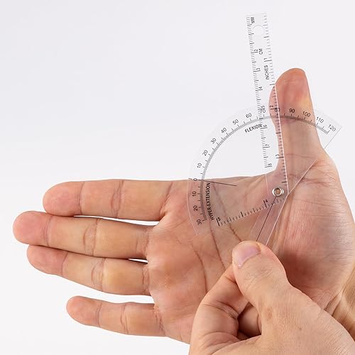 Vista 24 de Goniómetro 12 pulgadas, 360 grados (plástico)