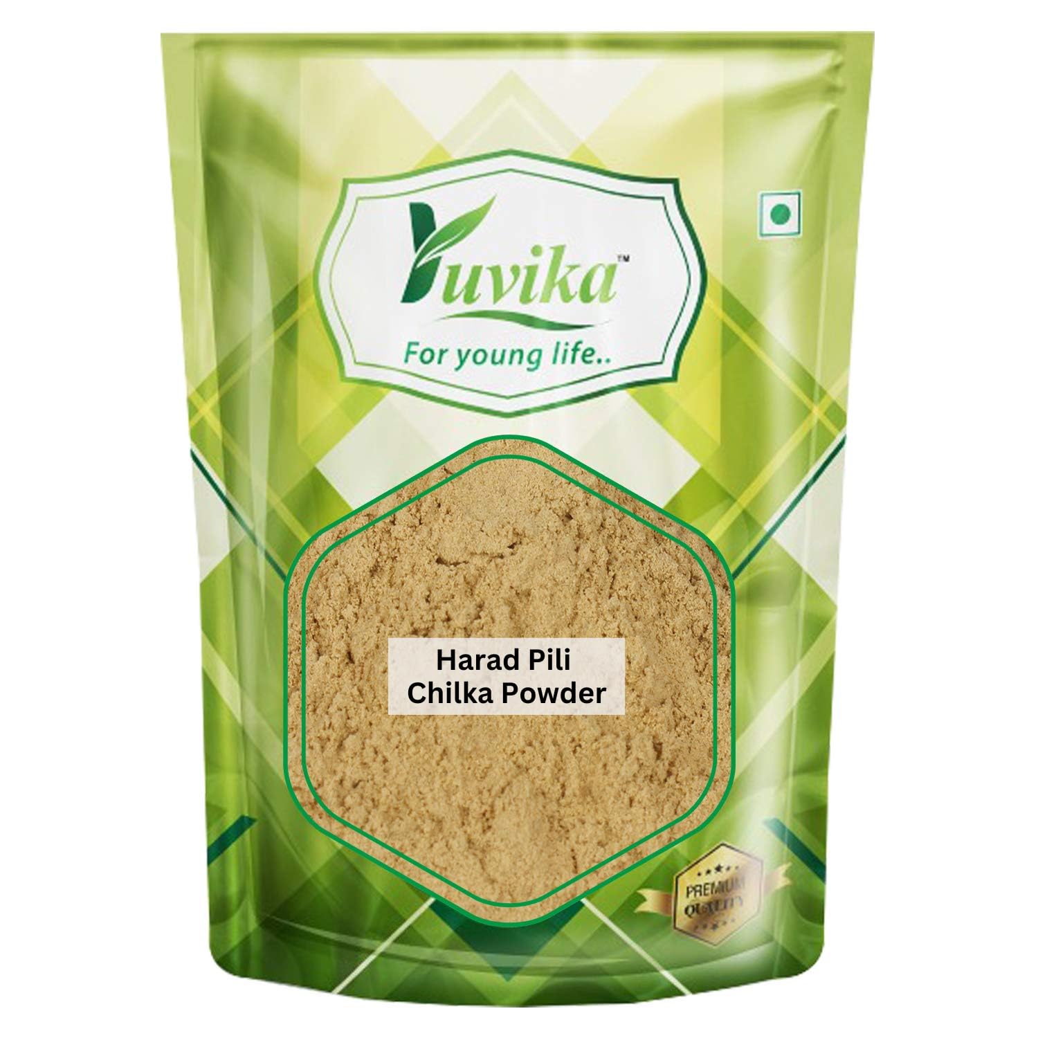 Yuvika Harad Pili Chilka Powder - Haritaki Powder - Harad Badi Chilka Powder - Yellow Terminalia Chebula 100 Grams