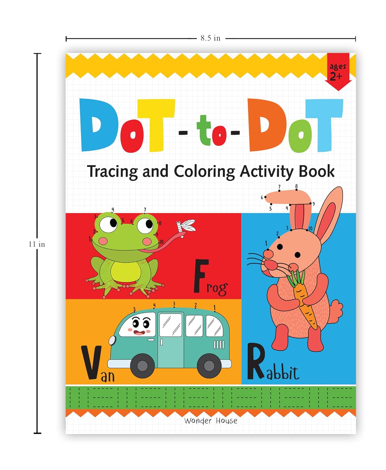 Dot-To-Dot: Tracing and Coloring (Preschool Activity Books) - Image 9