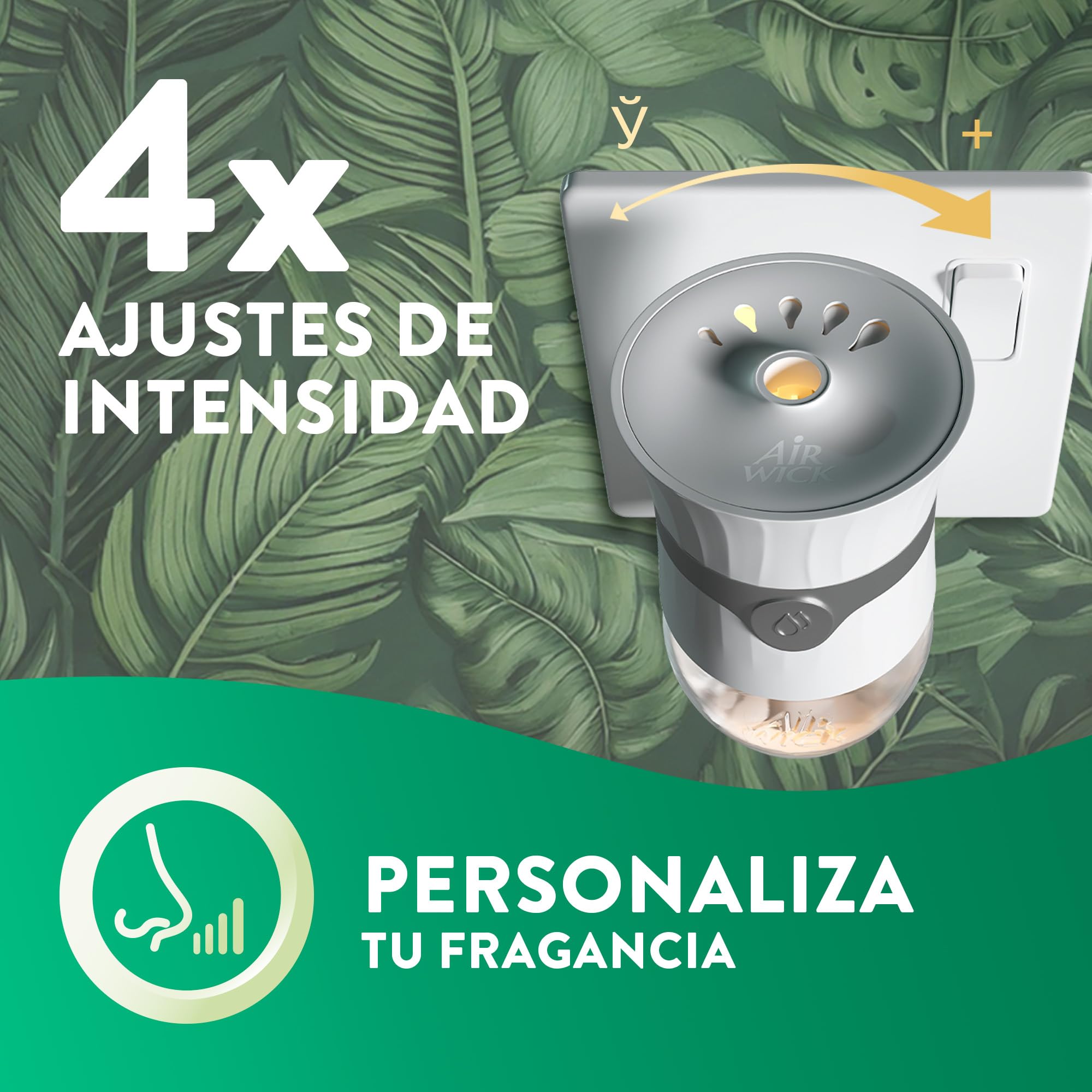 Air Wick Pack de 3 Recambios para Ambientador Eléctrico con aroma a Lavanda, infusionado con 2 veces más aceites esenciales