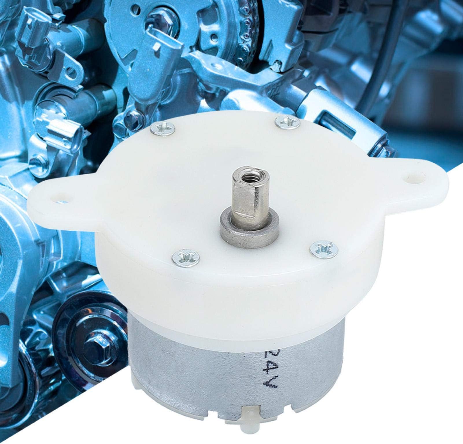 【𝐒𝐩𝐫𝐢𝐧𝐠 𝐒𝐚𝐥𝐞 𝐆𝐢𝐟𝐭】Gear Motor, 12V Slow Speeds Small Geared Motor Gear Box with Terminal Mute Gear Rotation