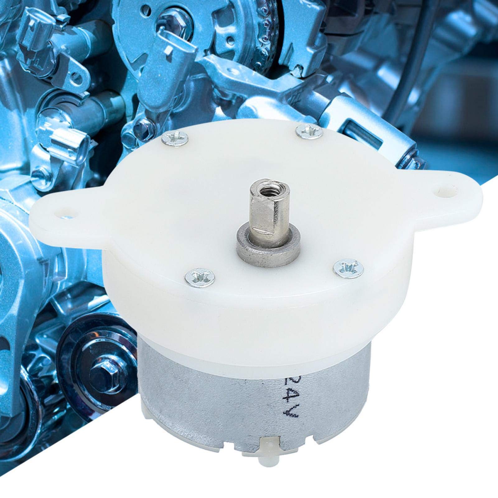 【𝐒𝐩𝐫𝐢𝐧𝐠 𝐒𝐚𝐥𝐞 𝐆𝐢𝐟𝐭】Gear Motor, 12V Slow Speeds Small Geared Motor Gear Box with Terminal Mute Gear Rotation