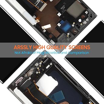 OLED for Samsung Galaxy Note 20 Ultra 5G Screen Replacement - for Samsung Note20 Ultra LCD Display Digitizer Touch Screen N986 SM-N986B SM-N986U N986B/DS N986W Glass Assembly Kits (with Frame)
