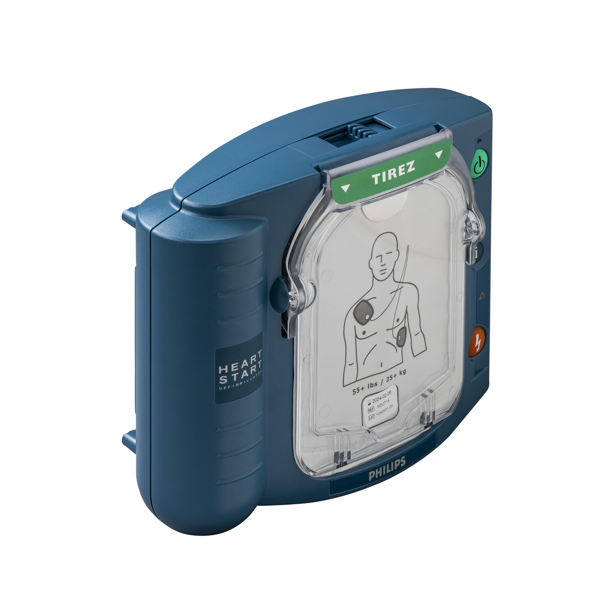Philips HeartStart Défibrillateur HS1 avec Mallette extra plate, M5066A-C02