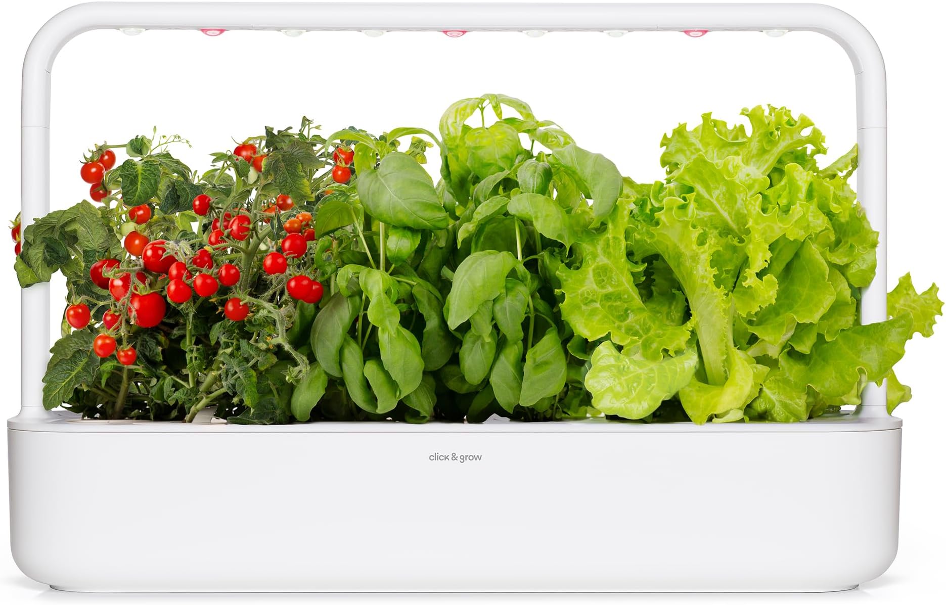 & Indoor Herb Garden Kit with Light | Easier than Hydroponics ing System | Smart Garden for Home Kitchen Windowsill | Vegetable & Herb Garden Starter Kit with 9 plant pods, White