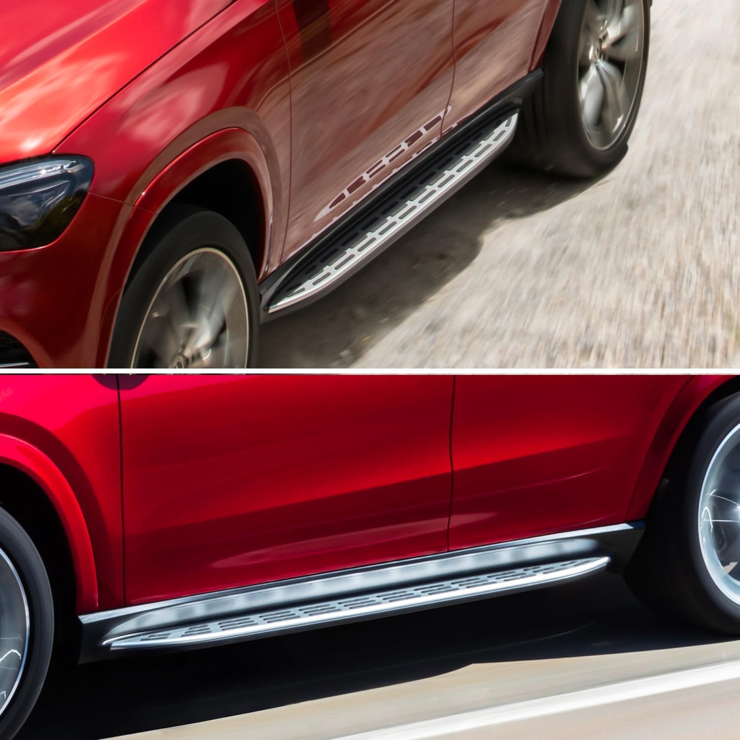 KARPAL Side Step Running Boards Nerf Bar Compatible with 2020-2025 W167 GLE-Class, Driver and Passenger Side