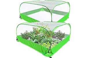 Pop Up Garden Mesh Plant Cover: Shield Your Plants from Pests and Birds