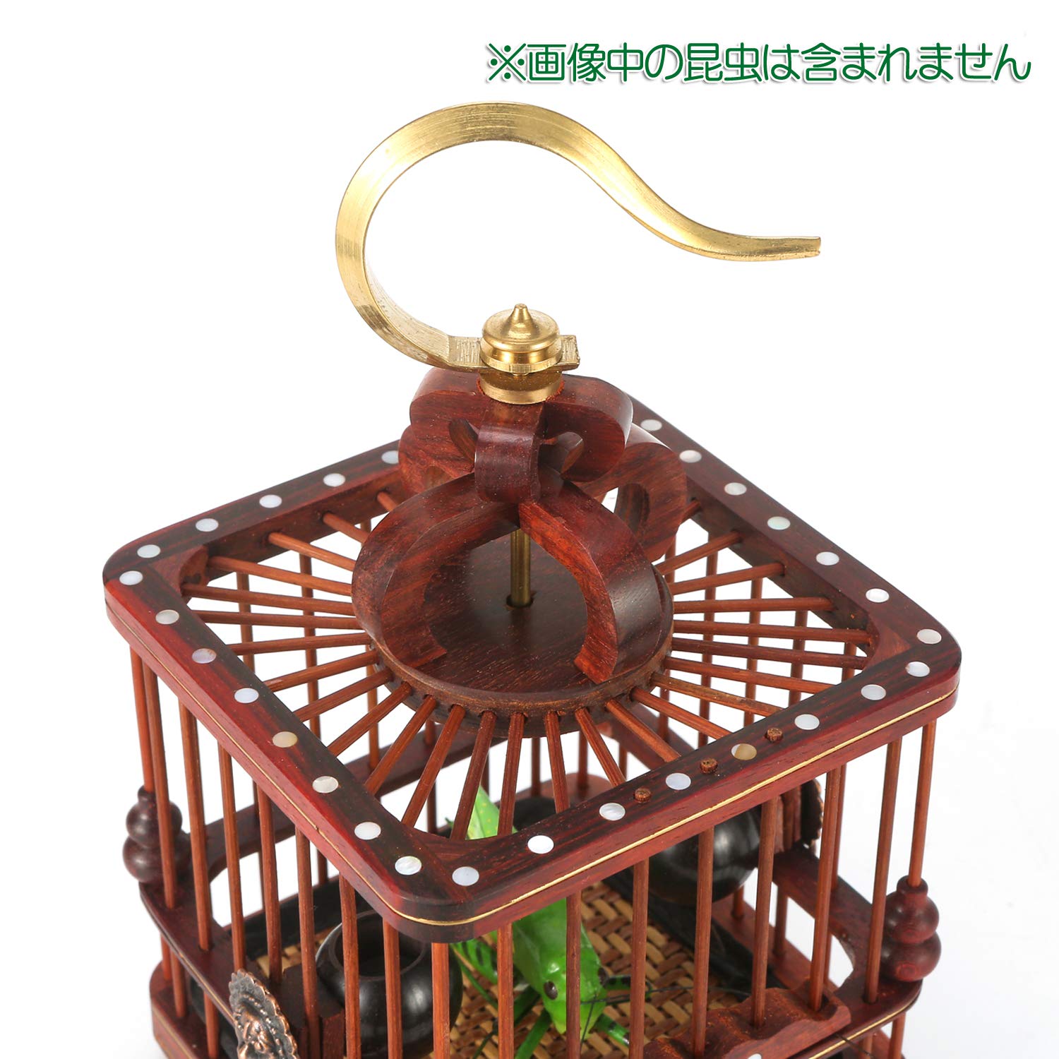 真鍮中国七宝 鈴虫入れ 吊るし篭 虫かご 真鍮中国七宝 鈴虫入れ 吊るし篭 虫かご