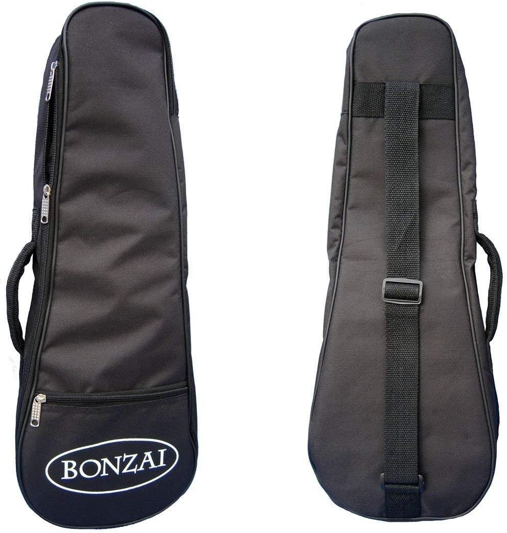 Bonzai Baritone Ukulele Gig Bag with 5mm Foam Padding Black BigaMart