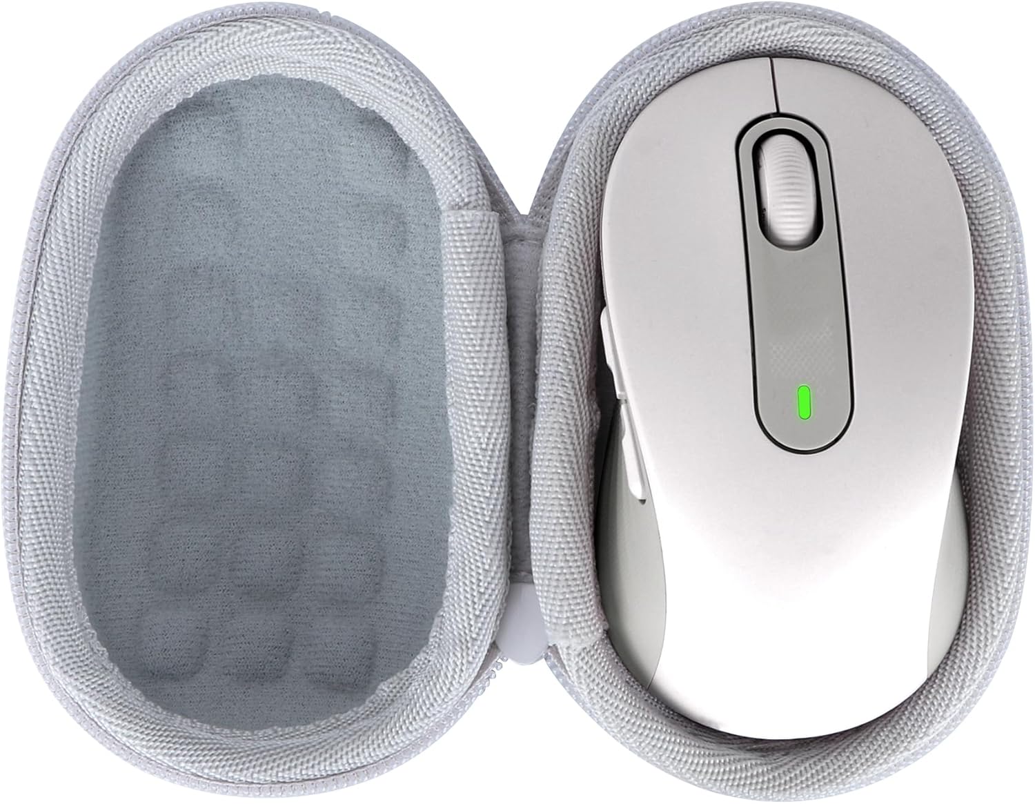 Storage Case Compatible with Logitech Signature M650 / M550 Mouse (Off White Case)