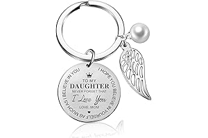 Regalos Para Mi Hija Keychain - To My Daughter Inspirational Gift from Parents