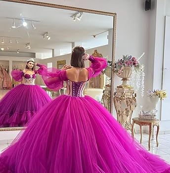 Amazon.com: Off The Shoulder V Neck Cap Short Sleeves See Through Waist  Ball Gown Prom Formal Homecoming Party Cocktail Evening Dresses with  Sleeves Lace Flowers Beads Sequins Long Gold and Black 0: