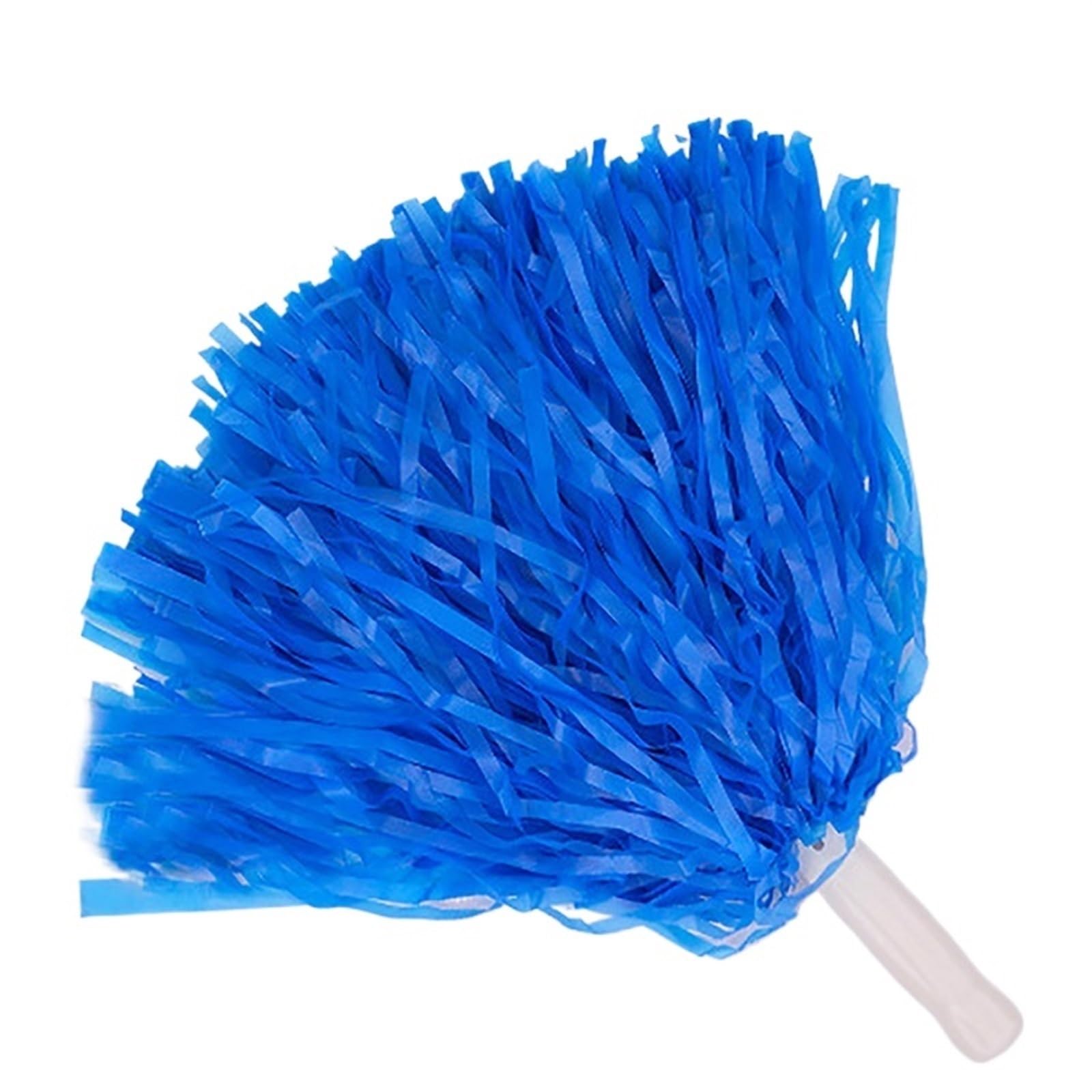 ZWCSHUU Cheerleader Pom Poms Dance Sports Match And Vocal Concert Decorator Cheerleading Cheering Flower Pom Poms(Blue)
